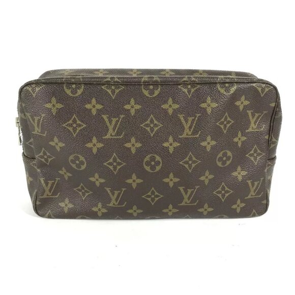 LOUIS VUITTON Monogram Trousse toilette 28 Makeup pouch Cosmetics Pouch - Picture 2 of 14